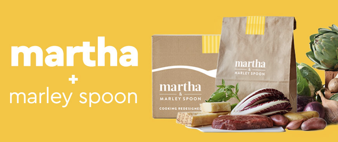 Martha and Marley Spoon meal kit service